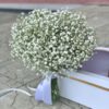 Букет невесты из белой гипсофилы в Бресте