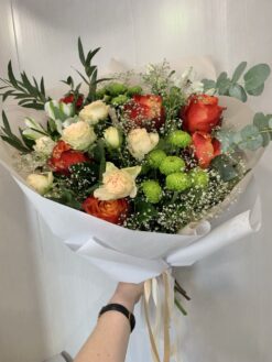 яркий букет
