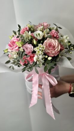 Цветы в коробке