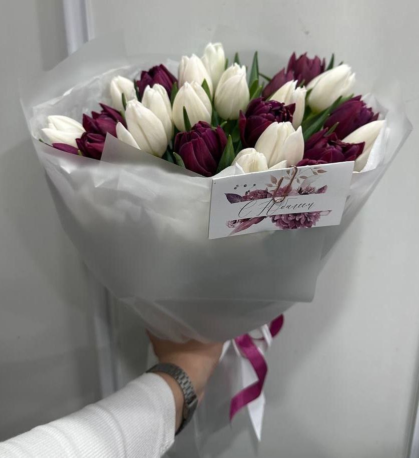 Букет тюльпанов Т35