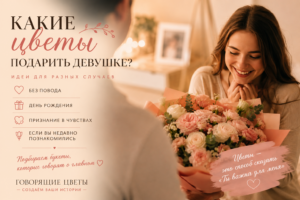 Цветы для девушки