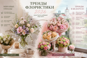 Тренды флористики 2026